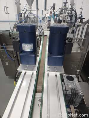 Rigao RGA-GXY30A Jar Filler and Capper with Markham Laser Coder