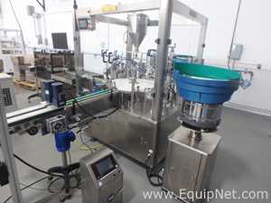 Rigao RGA-GXY30A Jar Filler and Capper with Markham Laser Coder