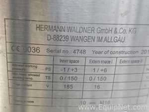 Tanque Hermann Waldner GmbH Requisitos de Ar 100 L