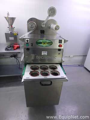 Selladora por Calor Semiautomatica para Tazones-Charolas Preformadas marca Tecnovac modelo Olympia 3