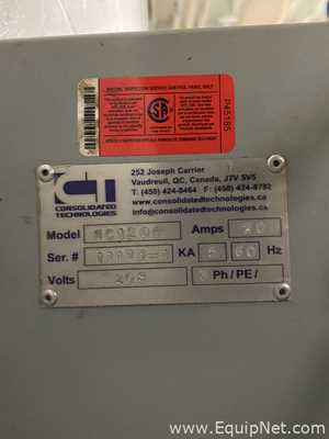 Encartonadora Horizontal Consolidated Technologies HC120C