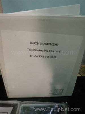 Koch Rotary Tray Sealer Model 800 V/G 