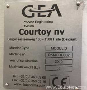 GEA Courtoy Modul D|67 Tablet Press