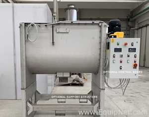 BRAND NEW 1 m3 0,5-0,7 m3 working volume stainless steel SS304 powder ribbon blender