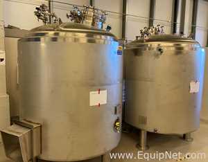 4000 Liters Compounding Vessel BCD Engineering With Agitator And Jacket