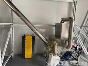 Stainless Steel Screw Feeder with Hopper and Dust Collector