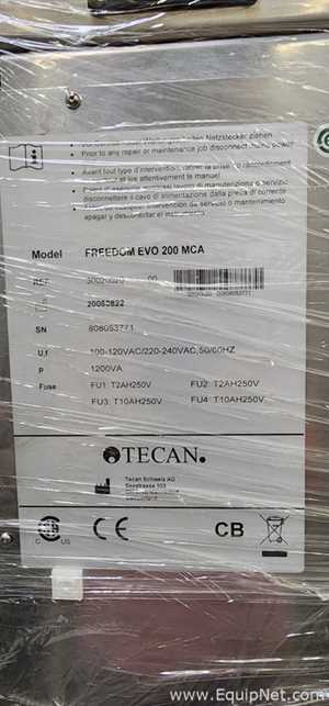 Tecan Evo 96 Well Head Freedom EVO Liquid Handler