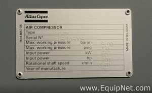 Atlas Copco ZT 75 Air Compressor