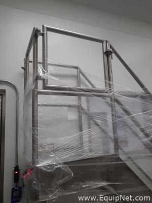 Escalera De 7 Niveles De Acero Inoxidable