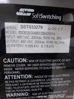 Equipamento de Distribuição de Energia Soft Switching Technologies DS30200A480V