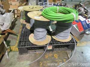 Large Lot Of Unused Helukabel And Various Mfgs. Cable Spools