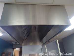Fume Extractor Hood For Industrial Kitchen