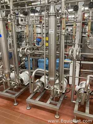 Tetra Pak 260 Liters Per Hour Ceramic Membrane Microfiltration Plant