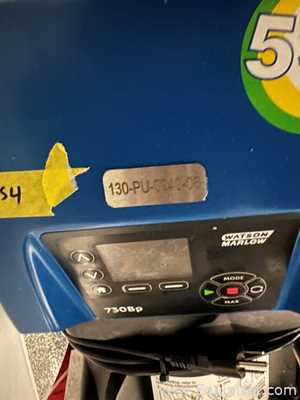 Watson Marlow 730 Bp Peristaltic Pump