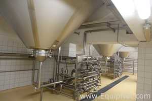 Tanque aço inox Hinke Tanks Behalter Anlagen 
