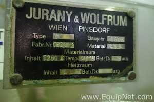 Tanque aço inox Jurany and Wolfrum 