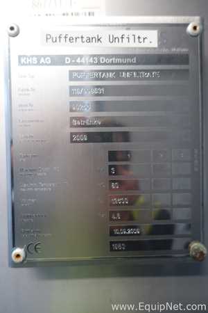 Tanque KHS Requisitos de Ar 12630 L