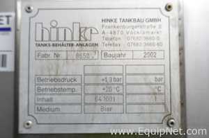 Hinke 64100 Liters Vertical Stainless-Steel Tank