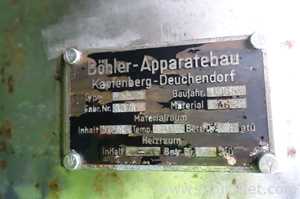 Bohler 9000 Liters - 90 HL Vertical Stainless-Steel Tank