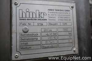 Tanque aço inox Hinke Tankbau GmbH 