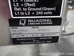 Rotuladora Quadrel Labeling Systems Horizontal Roller