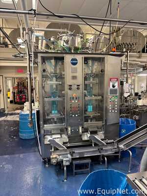 Prepac Dupont IS-7M Vertical Form Fill Seal Liquid Pouch Filler