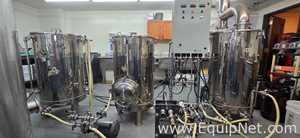 Equipo para elaboración y destilación de cerveza Stout Tanks 2 BBL Electric System