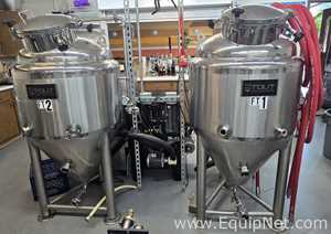 Equipo para elaboración y destilación de cerveza Stout Tanks 2 BBL Electric System