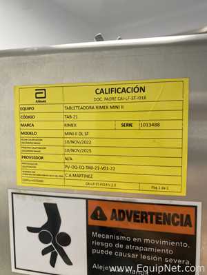 Tableteadora De 8 Posiciones Rimek Mini-II DL SF