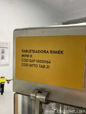 Tableteadora De 8 Posiciones Rimek Mini-II DL SF