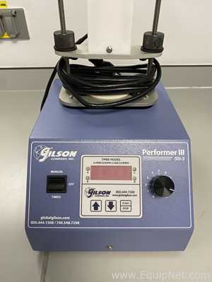 Agitador De Tamices De 3 Pulgadas Gilson Company Inc. Performer III SS-3