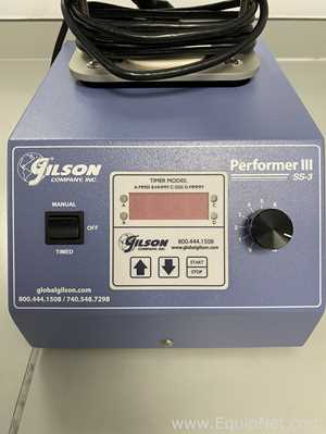 Agitador De Tamices De 3 Pulgadas Gilson Company Inc. Performer III SS-3