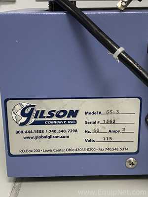 Agitador De Tamices De 3 Pulgadas Gilson Company Inc. Performer III SS-3