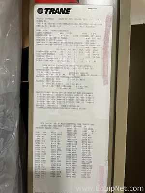 Unused Trane CVHF620 Water Cooled CenTraVac 620 Ton Chiller - CWC-1