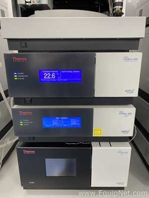 UHPLC Thermo Scientific UltiMate 3000 Con Automuestrador RS y Detectores Tipo DA, WL y CA