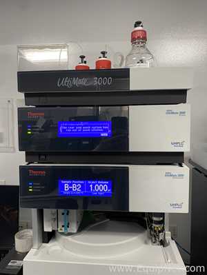 UHPLC Thermo Scientific UltiMate 3000 Con Automuestrador RS y Detector De Fotodiodo
