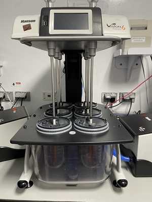 Sistema Disolutor Hanson Lab Solutions Vision Classic 6 Con Calentador MDL