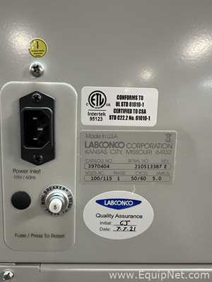 Capela de Exaustão e Fluxo Laminar Labconco Corporation 3970404
