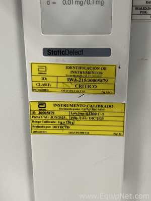 Balanza Mettler Toledo XPE205