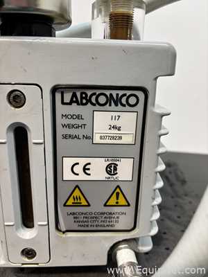 Bomba a Vácuo Labconco Corporation 117