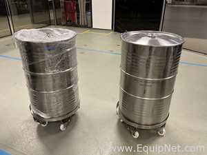 Tambor Acero inoxidable Muller 350 Litre.  400 Litros