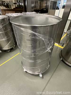 Tambor aço inox Muller 350 Litre.  400 Litros