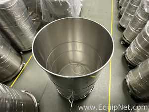 Tambor aço inox Muller 350 Litre.  400 Litros
