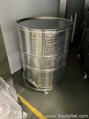 Tambor aço inox Muller 350 Litre.  400 Litros