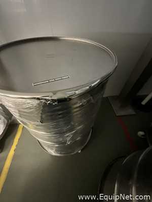 Tambor aço inox Muller 350 Litre.  400 Litros