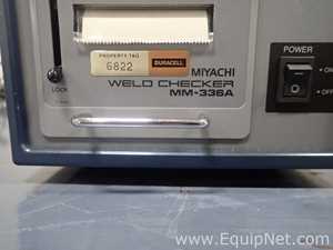 Miyachi IT-500B Inverter Weld Transformer With IP-215A Power Supply and MM-336A Weld Checker