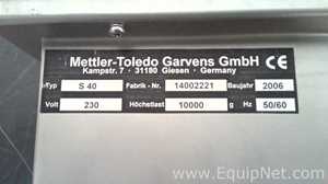 Verificador de Peso Mettler Toledo Garvens GmbH S 40