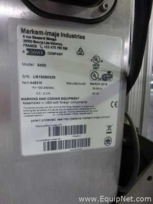 Marcador de Código o Impresión Markem - Imaje 9450