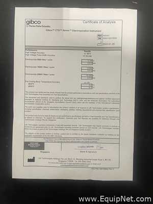 Electroforesis Thermo Fisher Scientific CTS Xenon