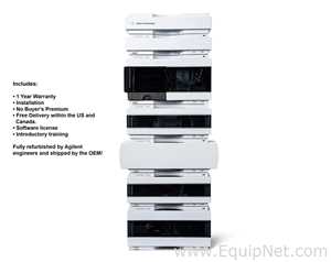 HPLC VWD Binario 1200 Usado Y Certificado De Agilent Technologies